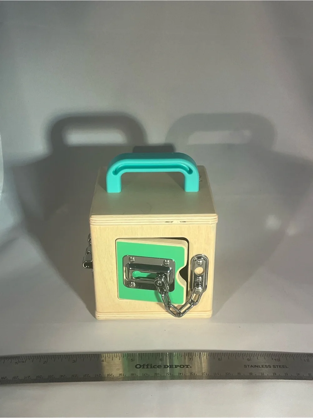 Lovevery Wooden Lock Box The Realist Play Kit Montessori Fine Motor Toddler Toy